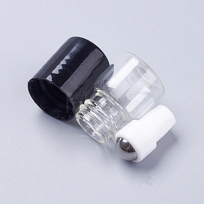 Glass Essential Oil Empty Perfume Bottle CON-WH0013-01B-2ml-1