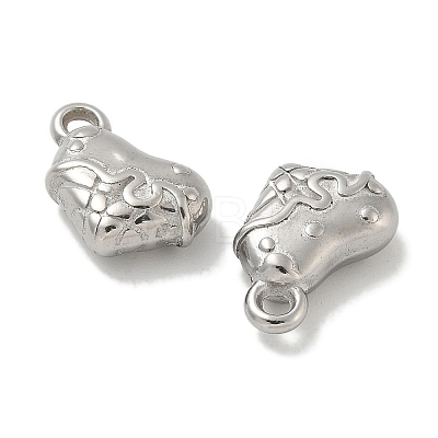 Anti-Tarnish 304 Stainless Steel Charms STAS-Q334-03P-1