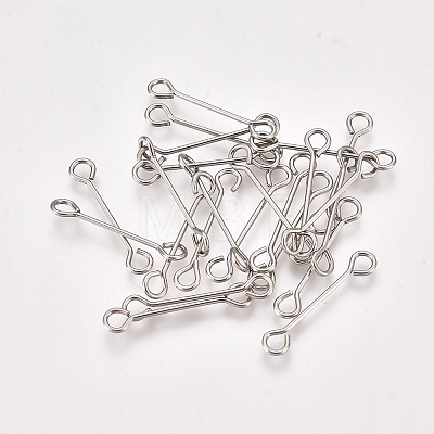 Non-Tarnish 304 Stainless Steel Eye Pins LS-STAS-L247-007B-P-1