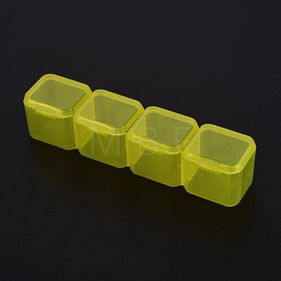 Rectangle Polypropylene(PP) Bead Storage Containers X1-CON-N011-012A-1