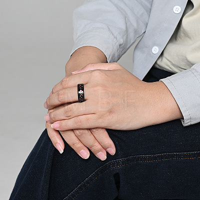 304 Stainless Steel Finger Rings for Men WG82DA6-03-1