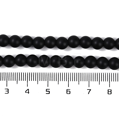 Opaque Glass Beads Strands G-A234-A01-05-1