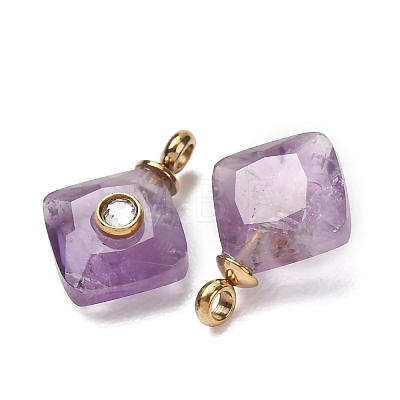 Natural Amethyst Pendants STAS-C184-14A-01-1