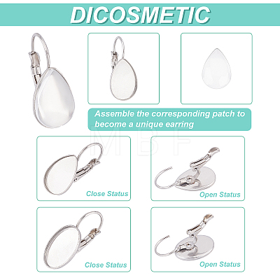 DIY Earring Making Kits STAS-DC0007-43-1