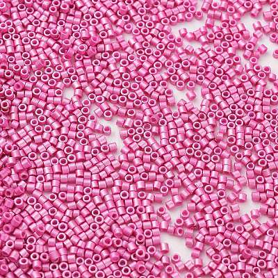 Baking Paint Glass Seed Beads SEED-S042-15B-27-1