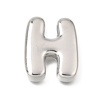 Brass Slide Charms KK-Z163-01P-H-1