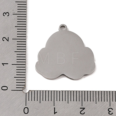 Non-Tarnish 304 Stainless Steel Pendants STAS-C095-01P-1