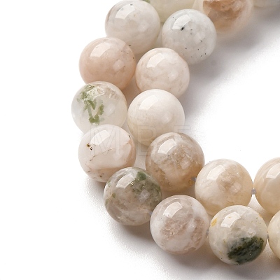 Natural White Moonstone Beads Strands LS-G-I388-01-8mm-1
