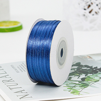 Polyester Double-Sided Satin Ribbons OFST-PW0003-16N-1