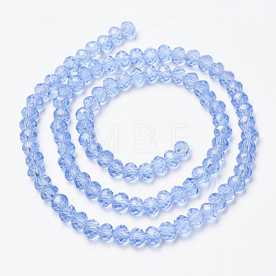 Glass Beads Strands EGLA-A034-T1mm-D14-1