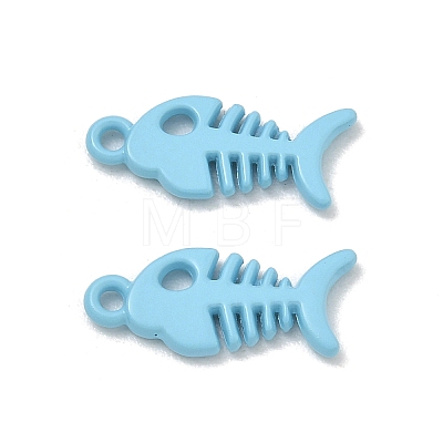Spray Painted Alloy Pendants AL-CBA5D51-01F-1