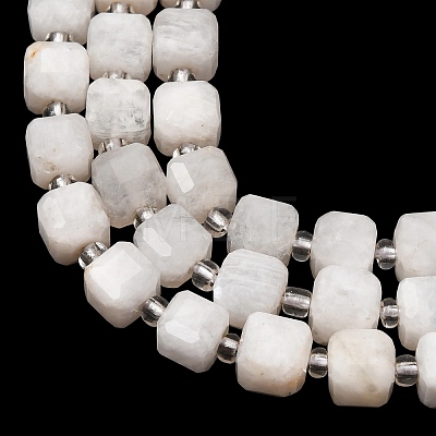 Natural Rainbow Moonstone Beads Strands GG-CBAC972-A06-01-1