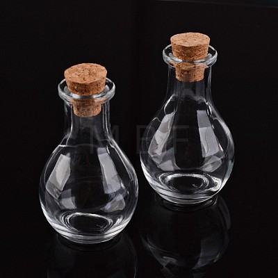 Glass Bottle for Bead Containers X-AJEW-H006-1-1