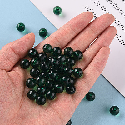 Transparent Acrylic Beads MACR-S370-A10mm-735-1