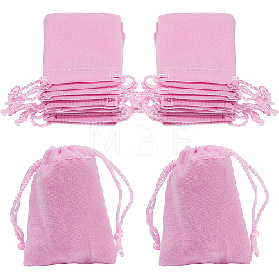 Velvet Jewelry Drawstring Gift Bags ABAG-BBC0001-10A-02-1