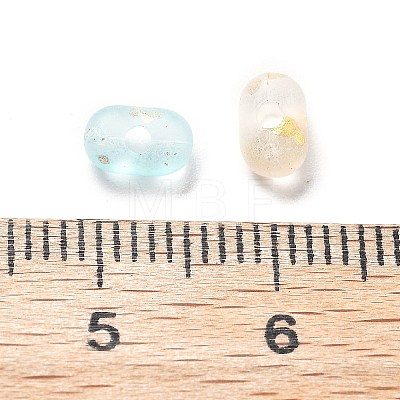 Gradient Color Transparent Acrylic Beads OACR-M023-06F-1