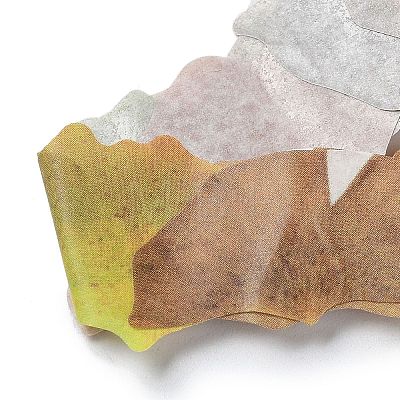 Paper Fallen Leaves Sticker Rolls DIY-C080-01A-1