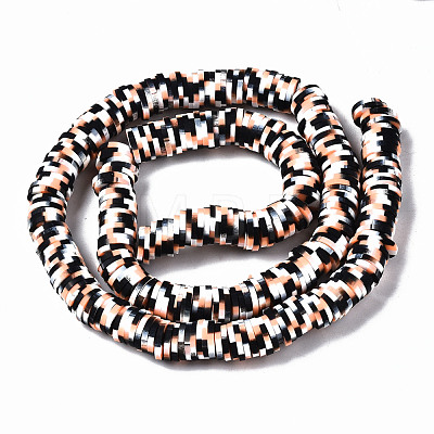 Handmade Polymer Clay Beads Strands CLAY-N008-010-148-1