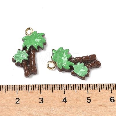 Opaque Resin Pendants RESI-G120-01E-1