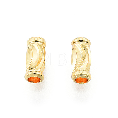 Brass Tube Beads KK-N259-60-1