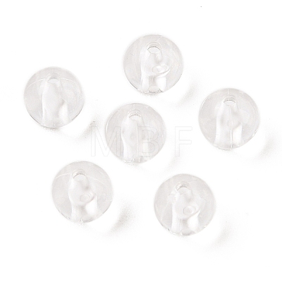 Transparent acrylic beads X-PL526_8MM-1