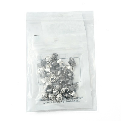 30Pcs 2 Colors Tibetan Style Alloy European Beads TIBEB-FS0001-19-1