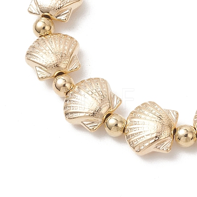 CCB Plastic Beaded Bracelets for Women BJEW-JB13240-01-1