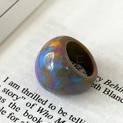 Resin Finger Rings for Women WG71679-04-1