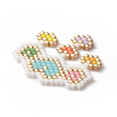 Handmade Japanese Seed Beads PALLOY-MZ00039-1