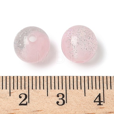 Two Tone Resin Beads RESI-Q025-02B-D-1
