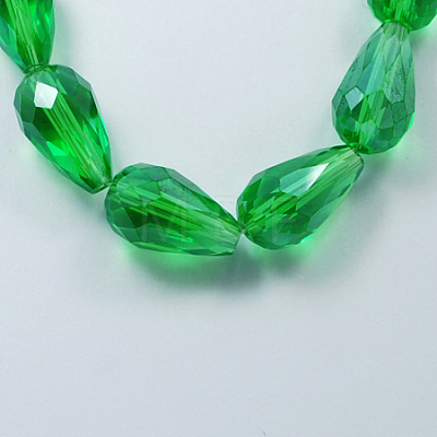 Electroplate Glass Beads Strands EGLA-R008-15x10mm-3-1