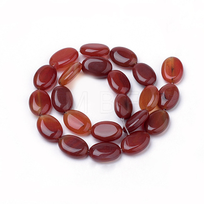 Natural Carnelian Beads Strands G-R451-04B-1