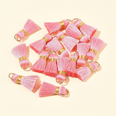 20Pcs Handmade Polycotton(Polyester Cotton) Tassel Decorations FIND-FS0003-27J-1