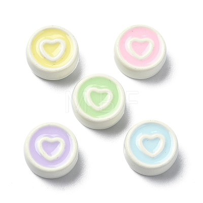 40Pcs Alloy Enamel Beads FIND-CJ0002-51-1