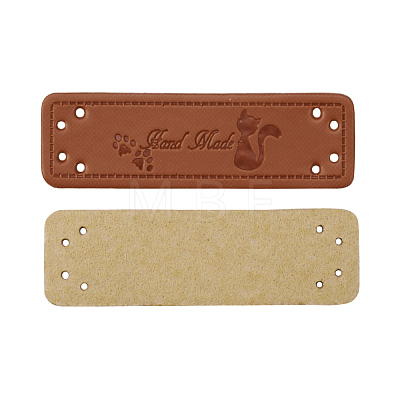 PU Leather Labels DIY-L032-A04-1