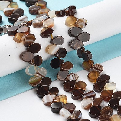Natural Agate Beads Strands G-G021-04A-04-1