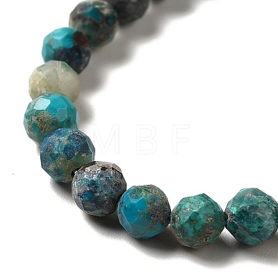 Natural Chrysocolla Beads Strands G-I341-12B-1