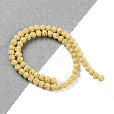 Synthetic Lava Rock Dyed Beads Strands G-H311-08A-05-1