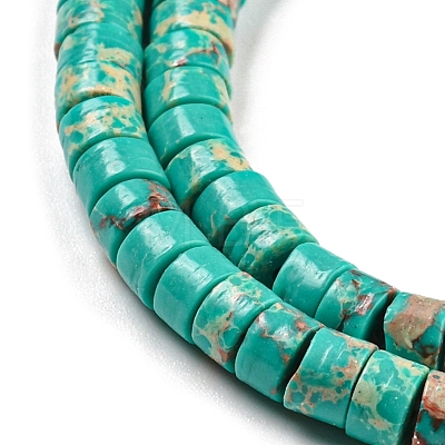 Synthetic Imperial Jasper Dyed Beads Strands G-D077-D01-02D-1