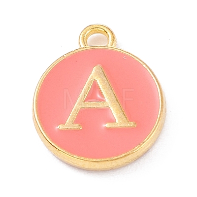 Golden Plated Alloy Enamel Charms LS-ENAM-Q437-11A-1