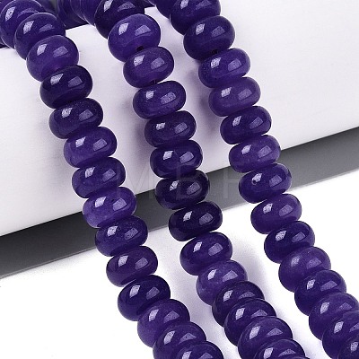 Natural White Jade Beads Strands G-Q613-01F-24-1