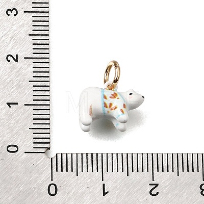 Brass Charms KK-CBAB1CA-18B-G-1