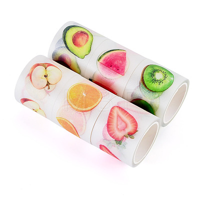 6Rolls 6 Styles PET Tape Stickers for Card Making DIY-TA0015-37-1