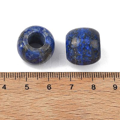Natural Lapis Lazuli Large Hole Beads GG-CBA02C4-02-1