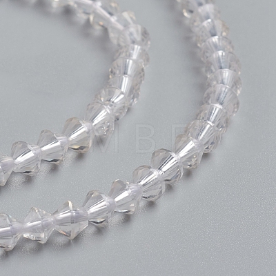 Natural Quartz Crystal Beads Strands G-E560-E09-4mm-1