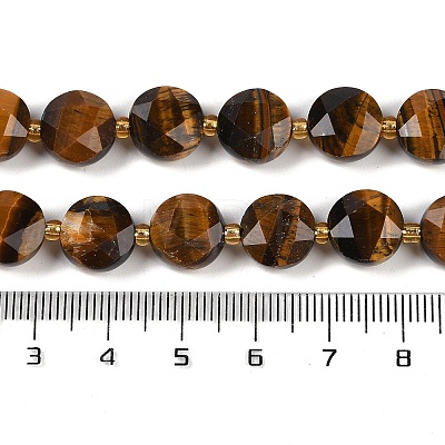 Natural Tiger Eye Beads Strands G-C116-A14-01-1