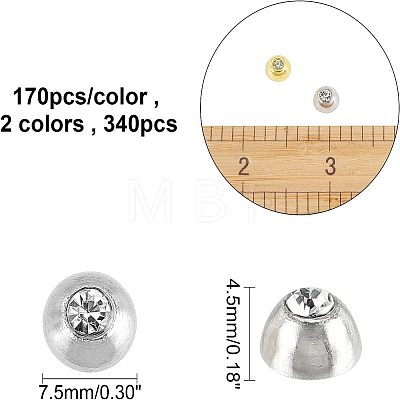 SUPERFINDINGS 2 Colors CCB Plastic Cabochons PACR-FH0001-03-1