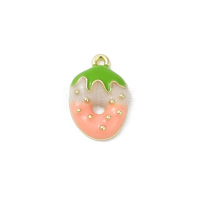 Alloy Enamel Pendants PALLOY-R151-43G-02-1