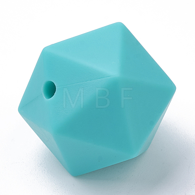 Food Grade Eco-Friendly Silicone Focal Beads SIL-T048-14mm-06-1