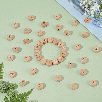 Wood Beads WOOD-WH0064-78-1